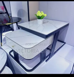 Brand New 2-in-1 Marble Centre Table