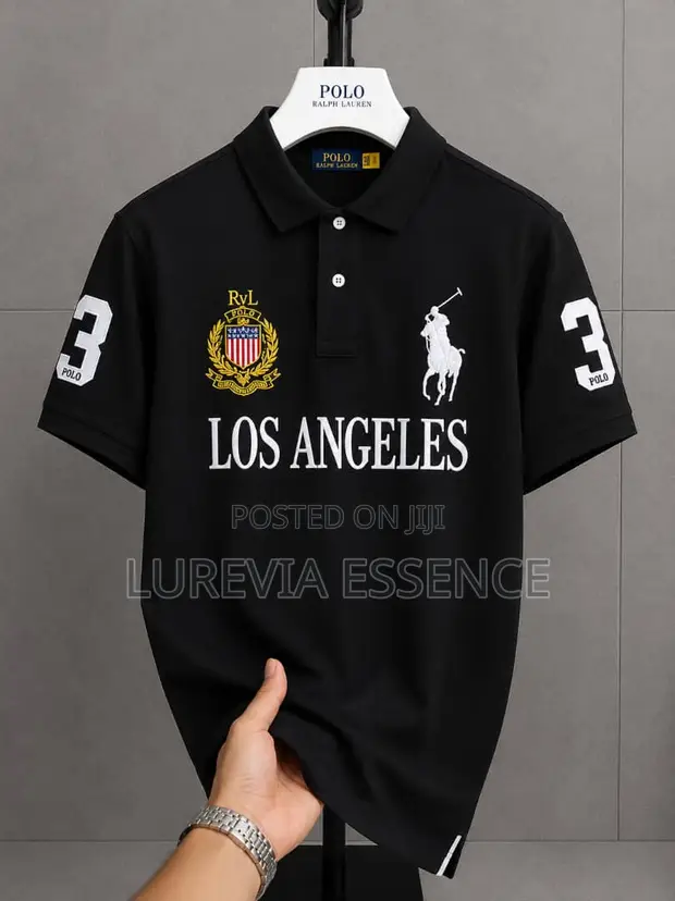 Polo Shirt Namiji na Polo Ralph Lauren mai "Los Angeles" Crest - 1