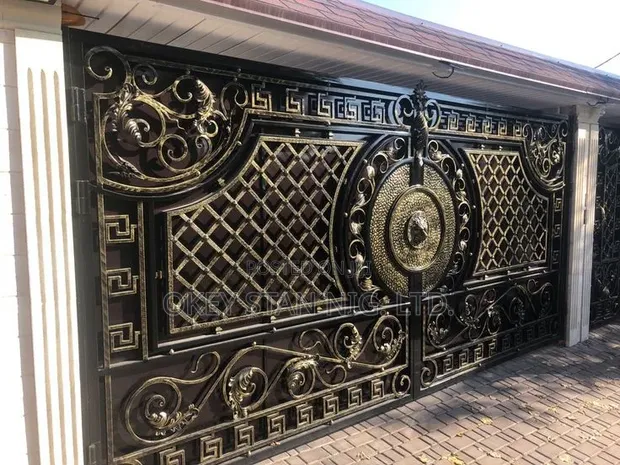 Wrought Iron Gate - Custom Luxury - 1