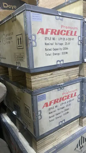 Baturin Lithium na Africell 5kWh 24V