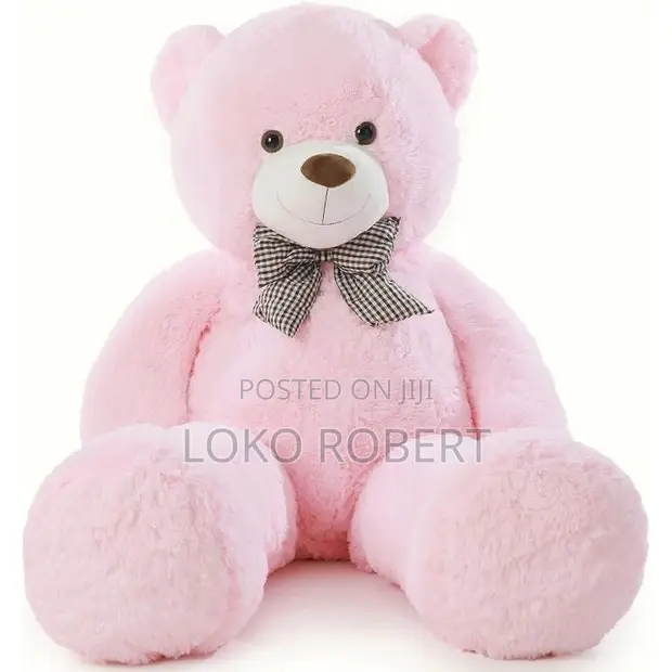 Giant Pink Teddy Bear Toy for Girlfriend & Kids - 1