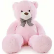 Giant Pink Teddy Bear Toy for Girlfriend & Kids - 1
