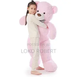 Giant Pink Teddy Bear Toy for Girlfriend & Kids