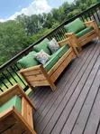 Wooden Lounge Set - Brand New - 1