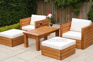 Wooden Lounge Set - Brand New