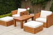 Wooden Lounge Set - Brand New - 2