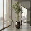 Large Artificial Olive Tree with Luxury Floor Vase - 1