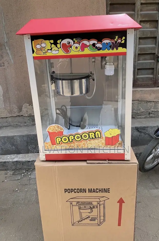 Brand New Commercial Popcorn Machine - 1