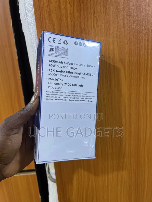 Sabon Tecno Camon 50 Ultra 512GB Blue - 1
