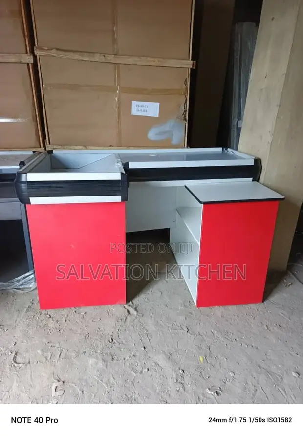 Brand New Commercial Cashpoint Table - 1