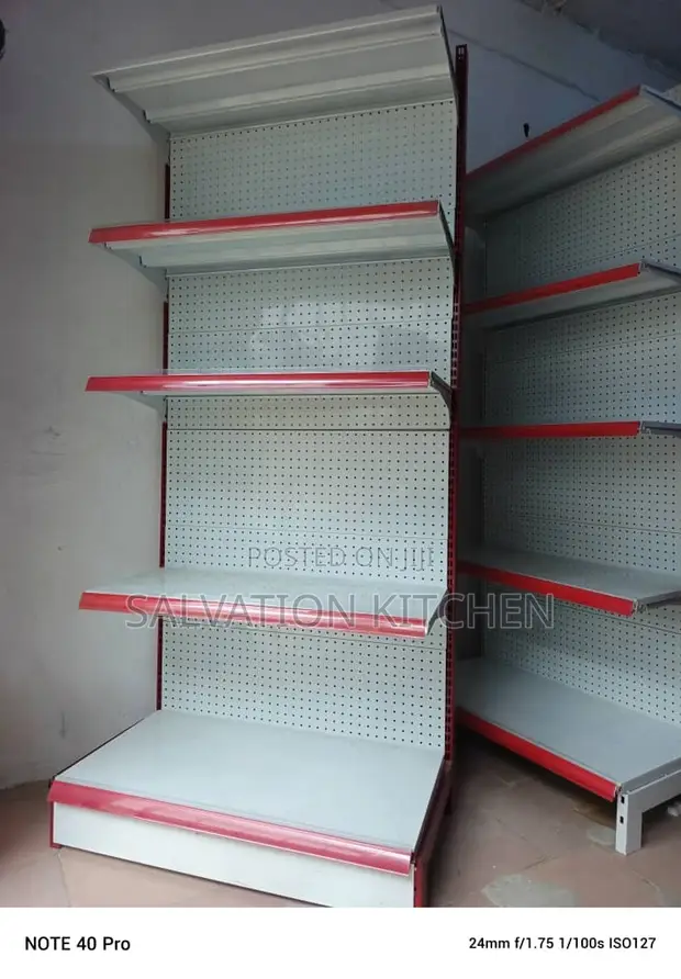 Commercial Single Supermarket Shelf - Brand New - 1