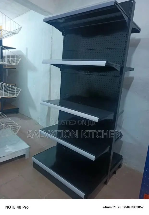 Commercial Single Supermarket Shelf - Brand New - 1
