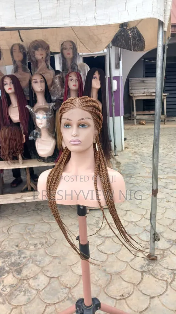 Full Lace Jumbo All Back Braided Wig - 1