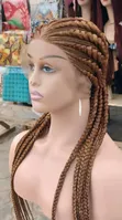 Full Lace Jumbo All Back Braided Wig - 2