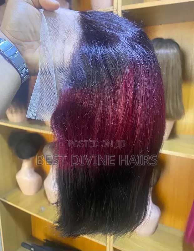 10" Full Frontal Bob Wig - Human Hair - 1
