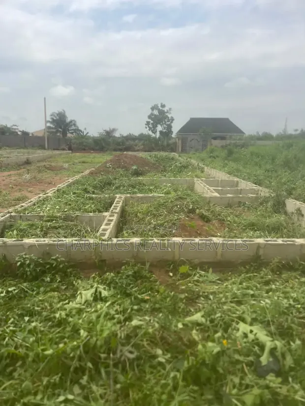 Distress Sale: Half Plot Land with 5 Mini Flat Foundation, Adamo Ikorodu - 1