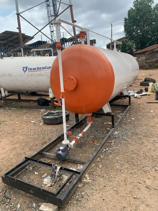 Brand New 2.5 Ton LPG Tank with Automatic Dispenser - 1