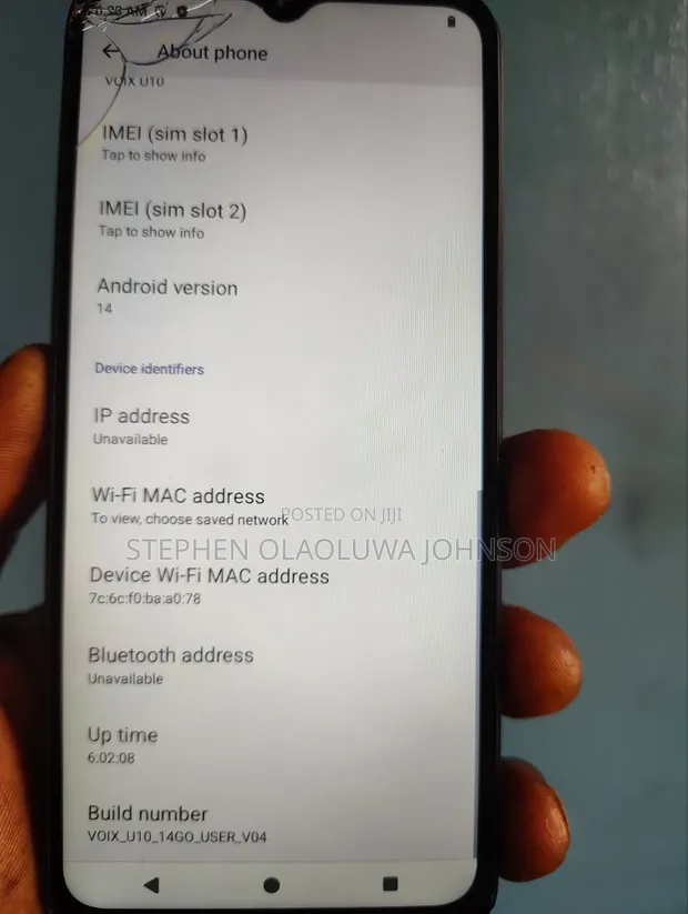 Wiko 10 128GB Baki (Amurka ta yi amfani da shi) - 1