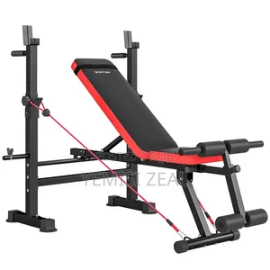 Nashua Adjustable Weight Lifting Bench with Pull Up Rope