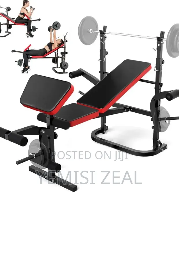 Supermax Pro Adjustable Weight Bench - Brand New - 1