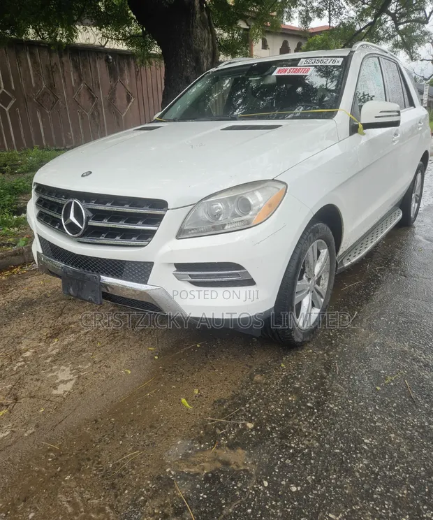 2015 Mercedes-Benz M Class ML350 White - 1