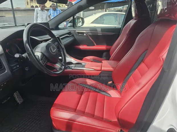 2022 Lexus RX 350 F Sport - White, Red Interior, HUD - 1