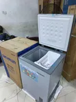 Skyrun BD-90A 90L Chest Freezer - Grey Leather Finish - 2