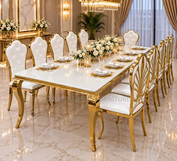 Luxury VIP Rectangular Event Table - Mai Zama 12 - 1