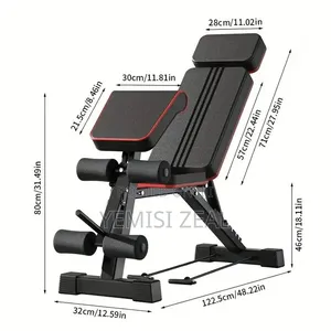 Bodyfit Adjustable Dumbbell Bench Press
