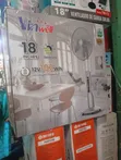 Iww Solar Rechargeable Fan with LED Lights - 2