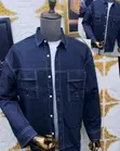 Unisex Jean Jackets - Blue & Black - 1