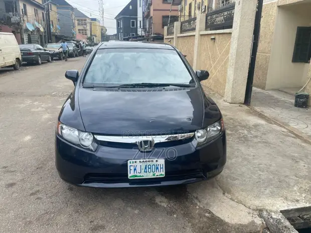 Honda Civic 2008 Black - 1