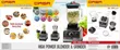Qasa QBL Pro 4 Babban Blender na Kasuwanci - 1