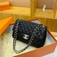 Coach Handbag - Medium, Black, Genuine Leather - 5