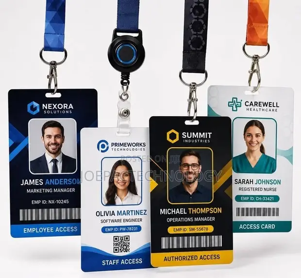 Plastic ID Card Printing Service - 1