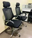 Visitor Office Chair with Headrest - 1