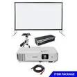 Projector, Screen & PA System Rental - 1