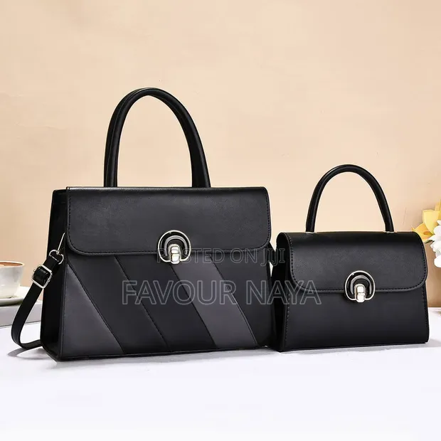 Classy 2-in-1 Leather Handbag - 1