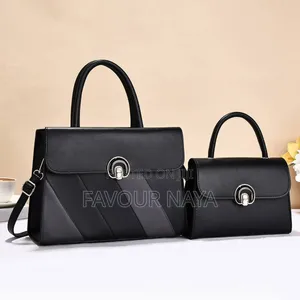 Classy 2-in-1 Leather Handbag