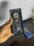 Lige Men's Quartz Wristwatch - Blue Stainless Steel - 5