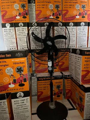 Tinmo Solar Energy Fan with LED Light and Remote