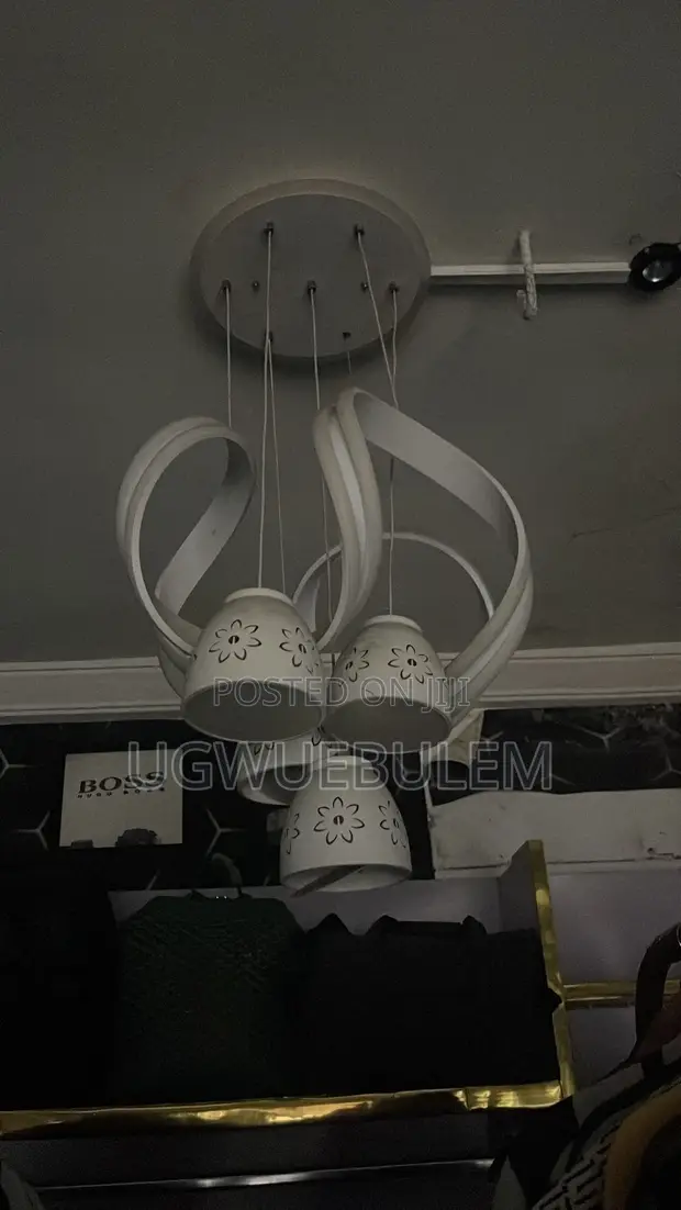 Used 6-Tier LED Chandelier with Color Changing Feature - 1