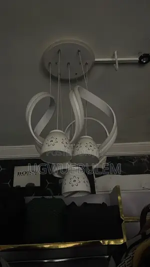 Used 6-Tier LED Chandelier with Color Changing Feature