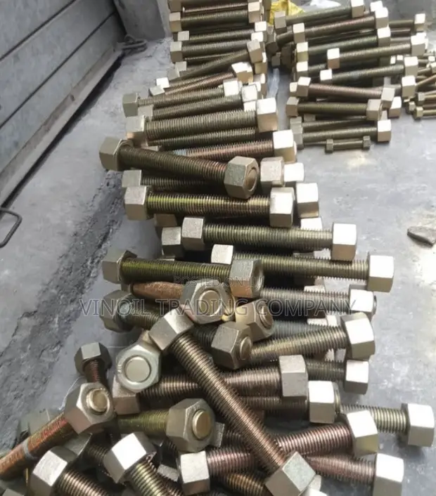 Full Thread Hex Bolts da Hex Nuts (M16-M20, Grade 8.8+) - 1
