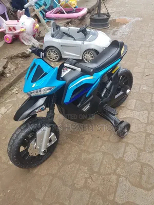 Foreign Used Electric Children Bike (Blue)