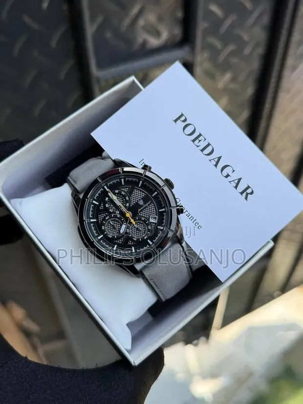 Poedagar Luxury Men's Watch - Brand New - 1