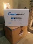 Cworth 2.5kWh 12V 200Ah Baturin Lithium - 1
