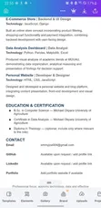 Professional Profile - Website Development & Management - 2