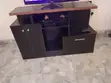 TV Console with Multiple Shelves and Cabinets - 1