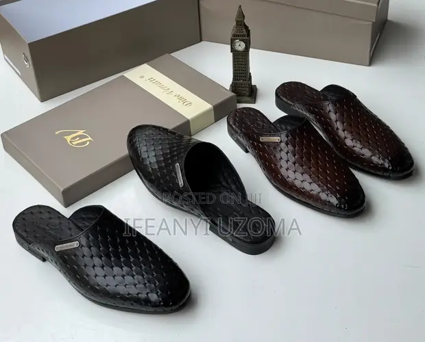 Classic Luxury Leather Half Shoe - 1